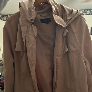 XL Tan Lands’ End button up coat